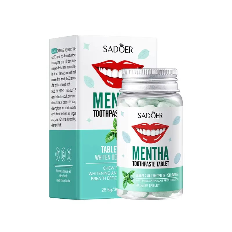 1Box 20Pcs Mango Flavor Mouthwash Teeth Whitening Fresh Oral Portable Cleans Teeth Oral Fresh Mouthwash