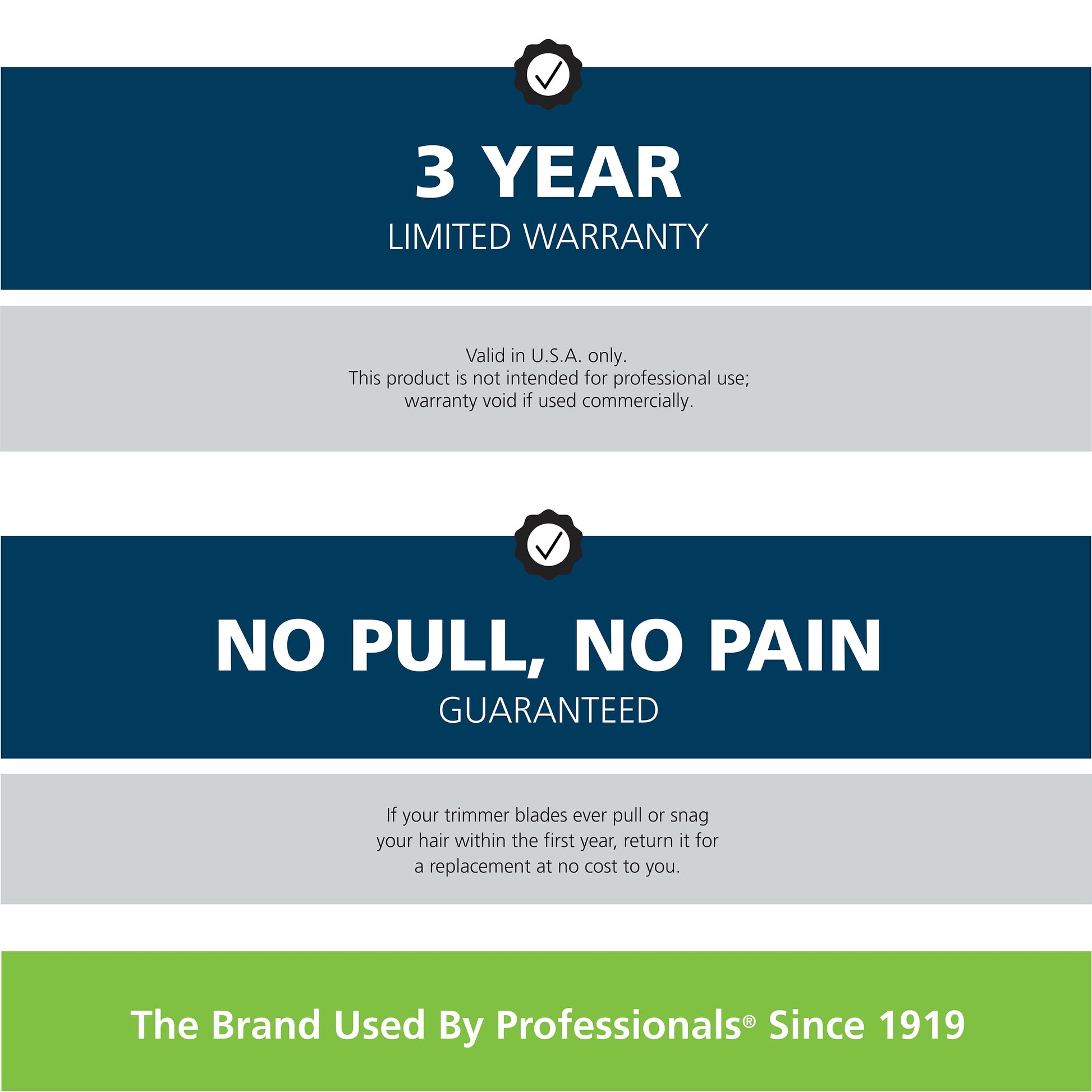 Nose, Ear & Eyebrow Hair Trimmer for Men, Cordless Battery Electric Trimmer, Silver, Model 05545-400