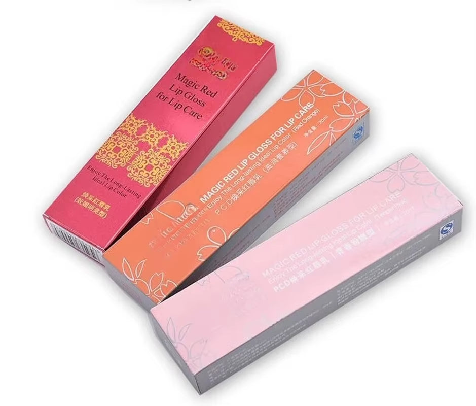 15Ml Microblading Pink/Red/Orange PCD Lip Essence Gloss for after Lip Effective Lip Color for Permanent Makeup Lip Care Cosmetic