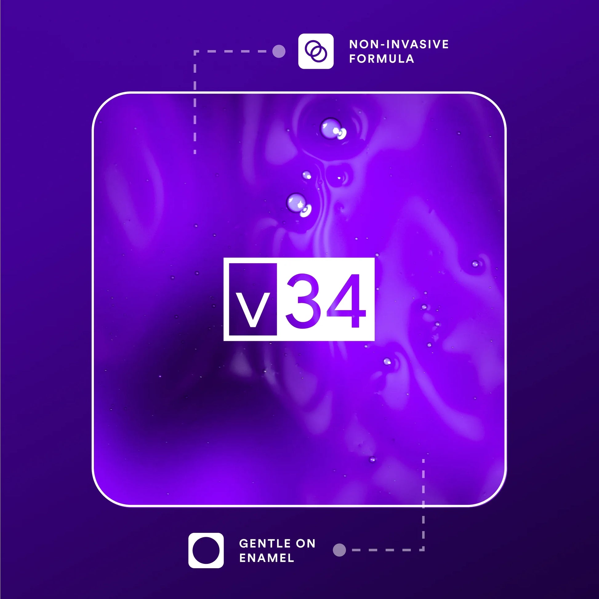 V34 Colour Corrector, Purple Toothpaste, Colour Correcting Serum, Purple Serum