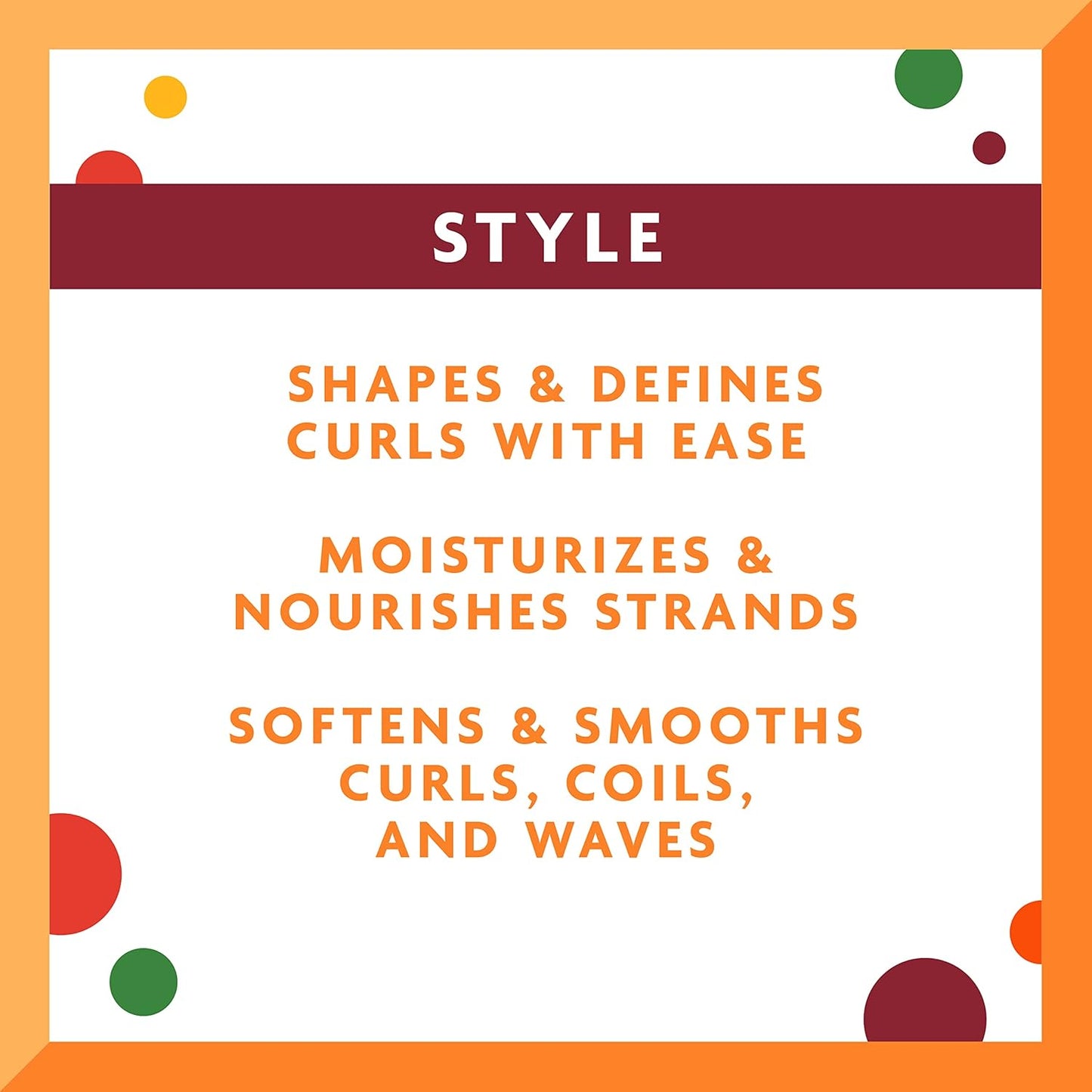 Care for Kids Paraben & Sulfate-Free Curling Cream with Shea Butter, 8 Oz (Pack of 3)